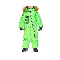 combinaison de ski enfants ensembles de neige bébé doudoune à capuche pantalons salopettes zippé fourrure amovible veste en duvet hiver chaud tenue plein air pour 1-5 ans mode