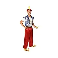 amscan 9916790 - adults world book day aladdin men's fancy dress costume with headpiece size: x-large