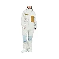 combinaison de ski imperméable pour femme - vêtements de snowboard - veste d'hiver imperméable et pantalon, picture jacket pant29, l
