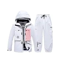 combinaison de ski imperméable pour femme - vêtements de snowboard - veste d'hiver imperméable et pantalon, picture jacket pant13, xs