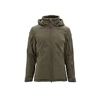 carinthia mig 4.0 jacket lady - veste d'hiver coupe-vent et imperméable pour femme - veste thermique ultra légère avec capuche et doublure épaisse, olive, xs