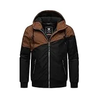 ragwear manteau d'hiver chaud à capuche pour homme wings s-xxl, ginger023, m