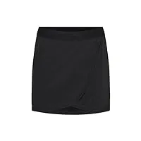 ziener nelise x-function jupe de cyclisme avec short intérieur – vtt – respirant, séchage rapide, rembourré, noir, 42 femme