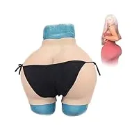 adima culotte en silicone Épaississante hips enhance high elasticity huge butt boxer briefs pour crossdresser cosplay,natural beige,upgrade