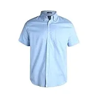 ben sherman chemise boutonnée pour homme - chemise boutonnée à coupe régulière - chemise habillée décontractée pour homme (s-xl), bleu ciel, taille l
