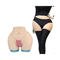 adima culotte en silicone short réaliste de contrôle de forme de hanche sous - vêtements enfichables trans drag jeu de rôle,fair color,basic