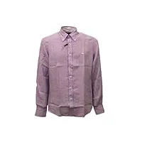 harmont & blaine chemise lin turquoise p24, lilas, xxl