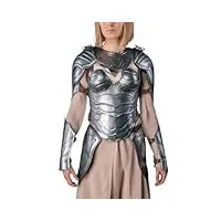 costume de chevalier médiéval féminin armure en acier pour femme cuirasse guerrière costume gn cosplay costume gothique femme armure body costume
