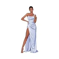 babyonline d.r.e.s.s. robe femme cérémonie longue grande taille avec fente sexy robe femme chic et élégante soirée sirène lavende 38