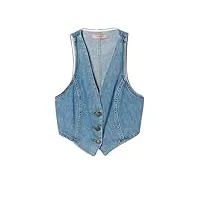 gilet in jeans donna twinset 241tp2632-01611