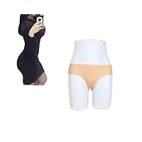 sooyur sous-vêtements en silicone slip rehausseur de hanches lève-fesses adapté pour les travestis cacher les fausses culottes et des fesses réalistes,color 2,l
