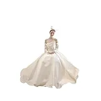 bonool robe de mariée légère, soutien-gorge de tempérament, ambiance simple, robe de luxe haut de gamme