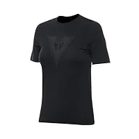 dainese quick dry tee wmn t-shirt pour sous-vêtements à séchage rapide, noir, l/xl women's
