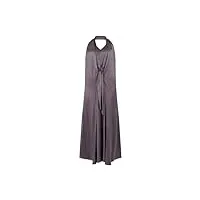 robe longue liquide avec nœud 104357p4211 femme lilas, lilas, 38