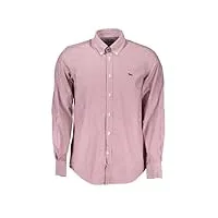 harmont & blaine chemise homme coton rose, rose, xx-large