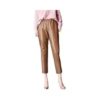 pantalon femme avec poches pantalon droit rétro simple pantalon crayon