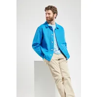 armor-lux veste pêcheur - coton canvas homme royal blue 2xl