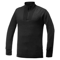 woolpower pull zip turtleneck protection 400 anthracite