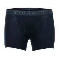 icebreaker boxer 175 everyday avec braguette noir