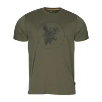 pinewood t-shirt moose olive
