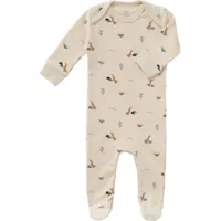 pyjama en coton bio rabbit sandshell (0-3 mois : 50 à 60 cm)