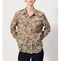 chemise janice en coton à carreaux