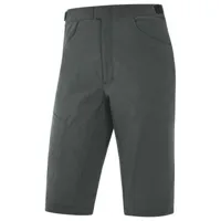 gore® wear storm shorts gris 2xl homme