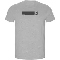 kruskis frame mtb eco short sleeve t-shirt gris xl homme