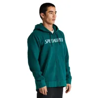 specialized legacy wordmark full zip sweatshirt vert l homme