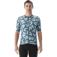 mavic aksium graphic short sleeve jersey bleu 2xl homme