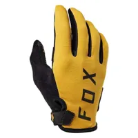 fox racing mtb ranger gel long gloves jaune xl homme