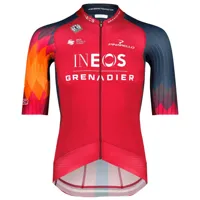 bioracer ineos grenadiers epic short sleeve jersey rouge l homme