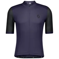 scott endurance 10 short sleeve jersey violet 2xl homme