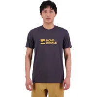 mons royale icon merino air-con s24 short sleeve t-shirt violet l homme