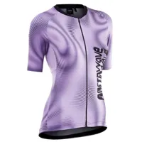 northwave blade doppler short sleeve jersey violet m femme