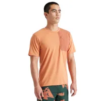 specialized adv air short sleeve jersey orange s homme