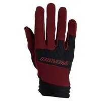 specialized trail shield long gloves rouge s homme