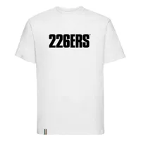 226ers corporate big logo short sleeve t-shirt blanc m homme