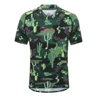 cycology totally short sleeve enduro jersey vert l homme