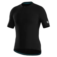 bicycle line ghiaia short sleeve jersey noir xl homme