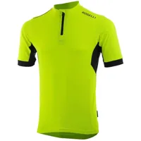 rogelli core short sleeve jersey jaune 140-152 cm garçon