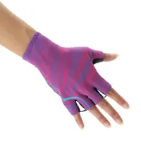 uyn all road short gloves violet s homme