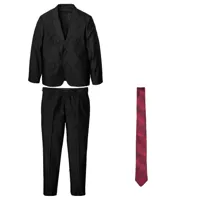 costume (ens. 3 pces.) : veste, pantalon, cravate