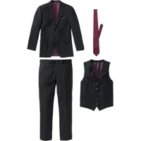 costume 4 pièces : veste, pantalon, gilet, cravate