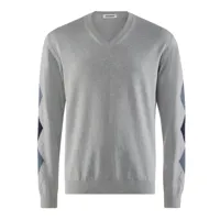 burlington argyle sweater hommes pull-over