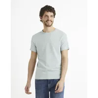 t-shirt col rond 100% coton - gris
