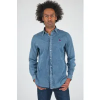 evan jean's clair 178 56/2xl indigo - chemise