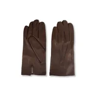 gant 89 cachemire marron marron foncé 9 - gants en cuir