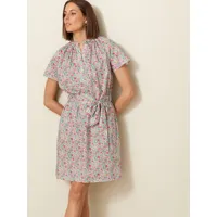 robe courte femme - tissu liberty florence may