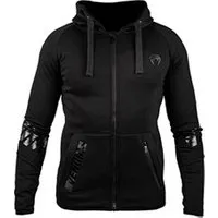 survêtement et ensemble de sports de combat venum vestes sweats zippés capuche contender 3.0 nr fzcap sw noir taille : m rèf : 92563